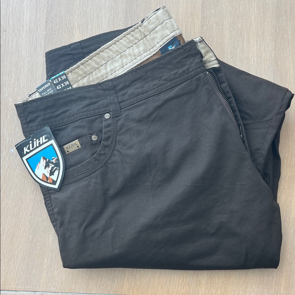 Kühl Men’s Brown Peeformance Pants 42x36